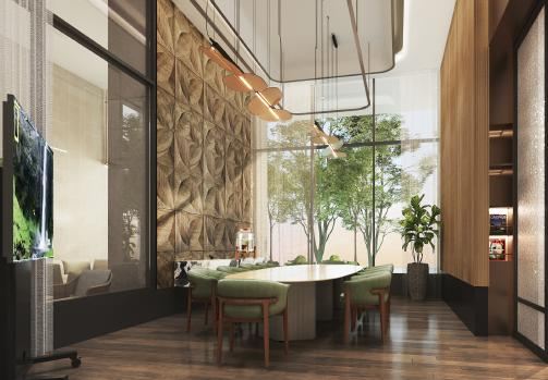 Private dining room, artist's impression